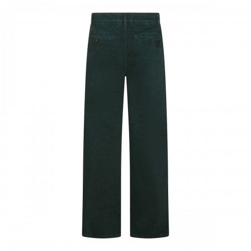 DARK GREEN COTTON