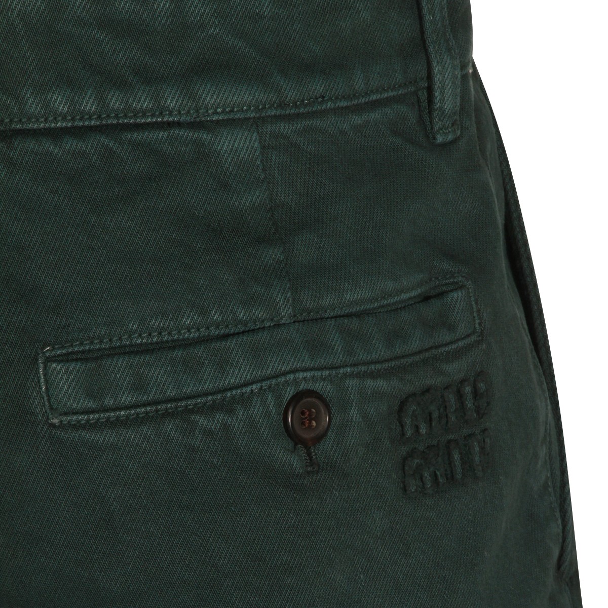 DARK GREEN COTTON