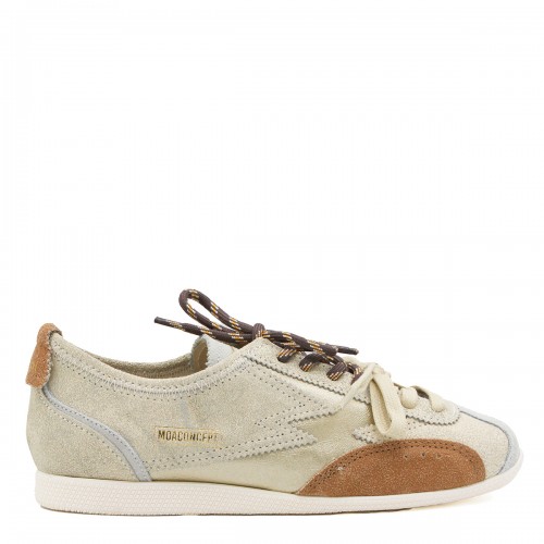 BEIGE LEATHER IKIGAI SNEAKERS