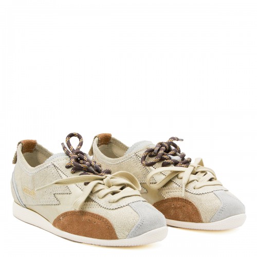 BEIGE LEATHER IKIGAI SNEAKERS 2