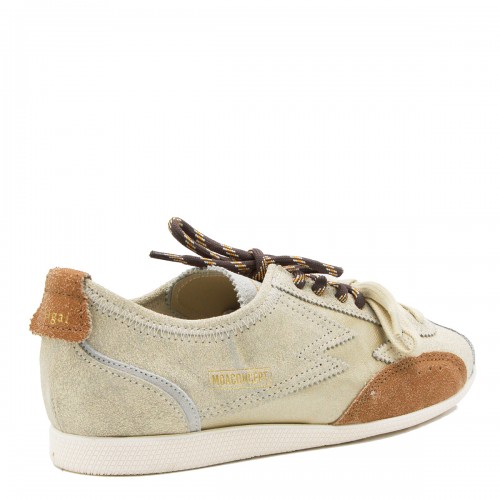 BEIGE LEATHER IKIGAI SNEAKERS