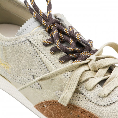 BEIGE LEATHER IKIGAI SNEAKERS