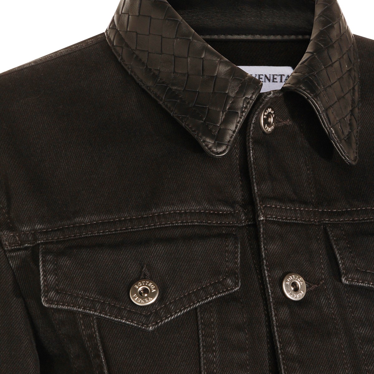 BLACK COTTON CASUAL JACKET