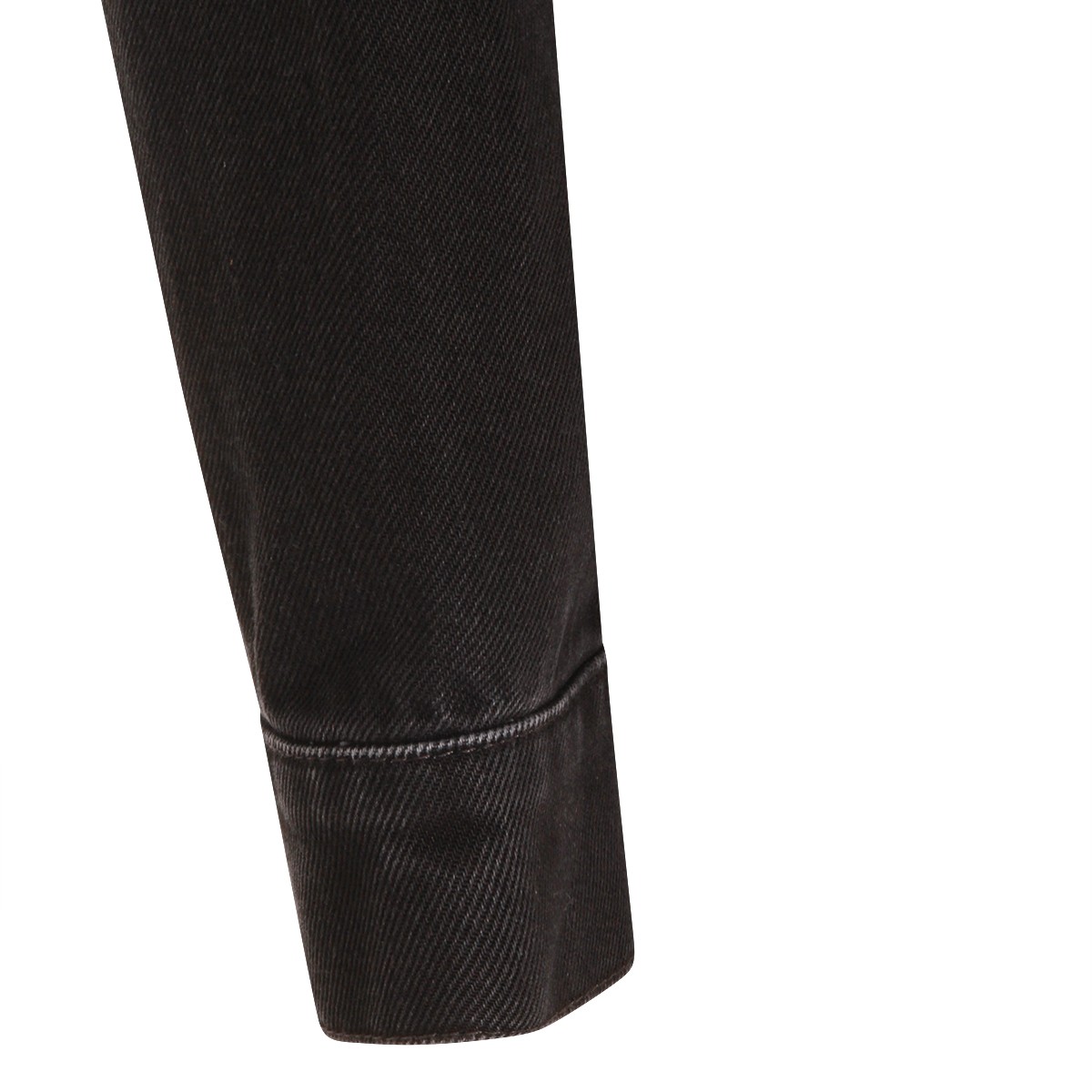 BLACK COTTON CASUAL JACKET