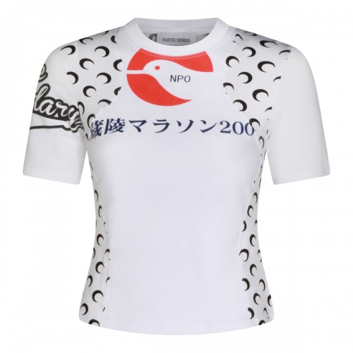 WHITE COTTON T-SHIRT