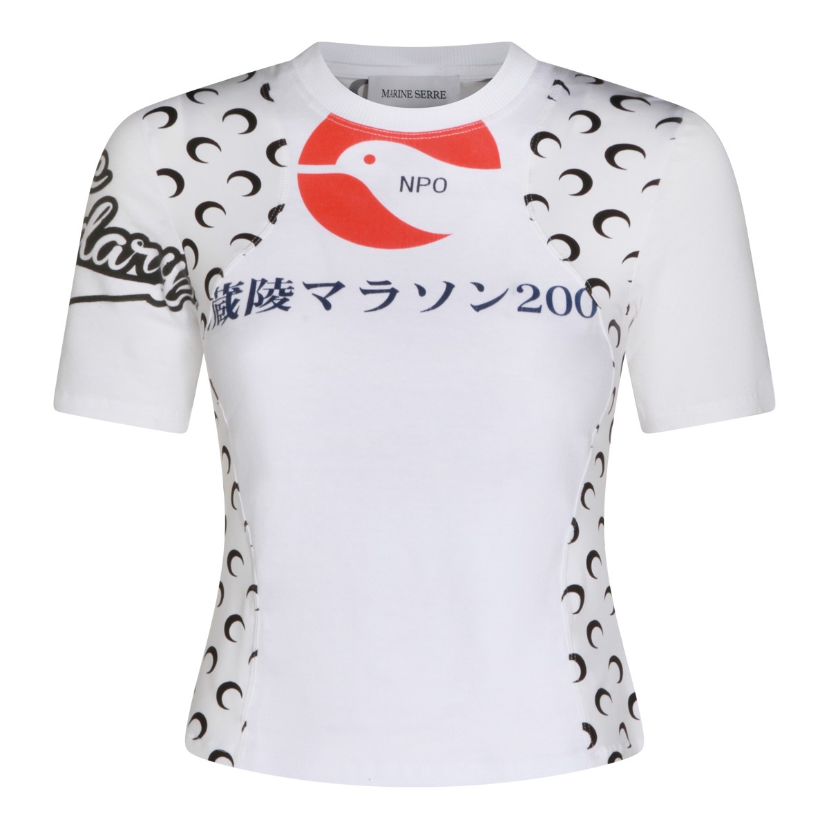 WHITE COTTON T-SHIRT