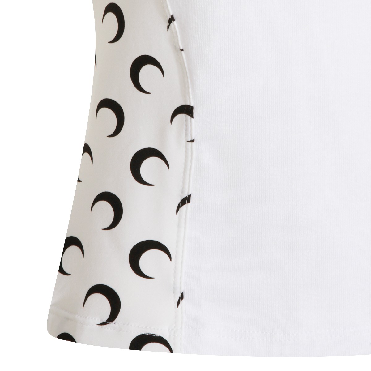 WHITE COTTON T-SHIRT