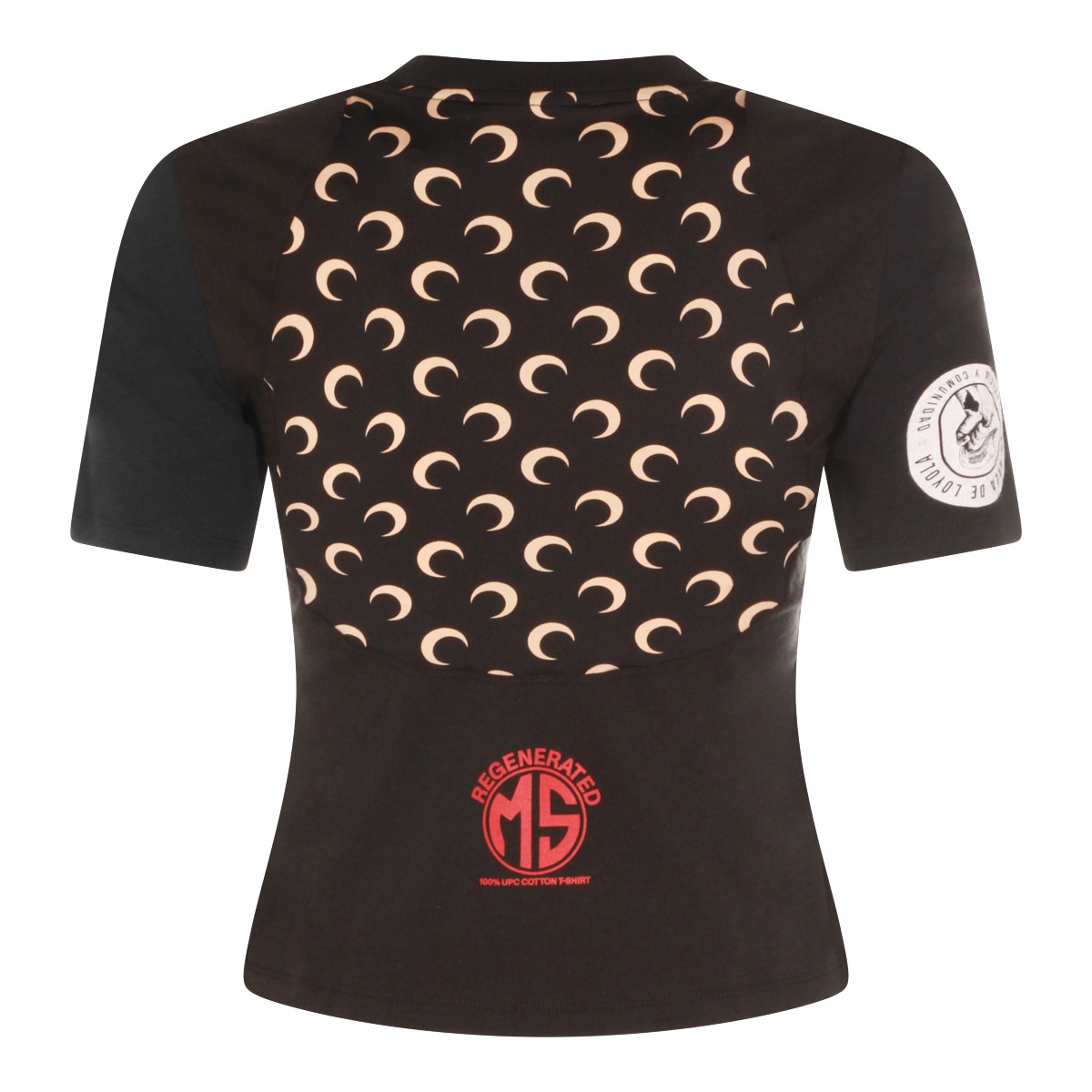BLACK COTTON T-SHIRT