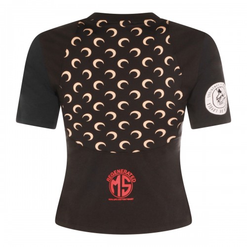 BLACK COTTON T-SHIRT