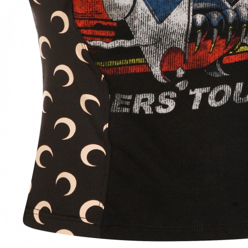 BLACK COTTON T-SHIRT