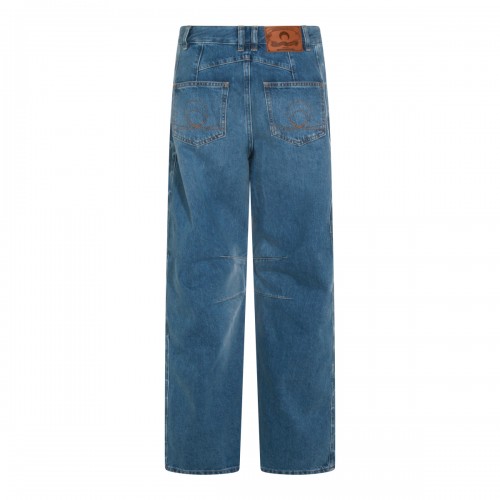 LIGHT BLUE COTTON JEANS