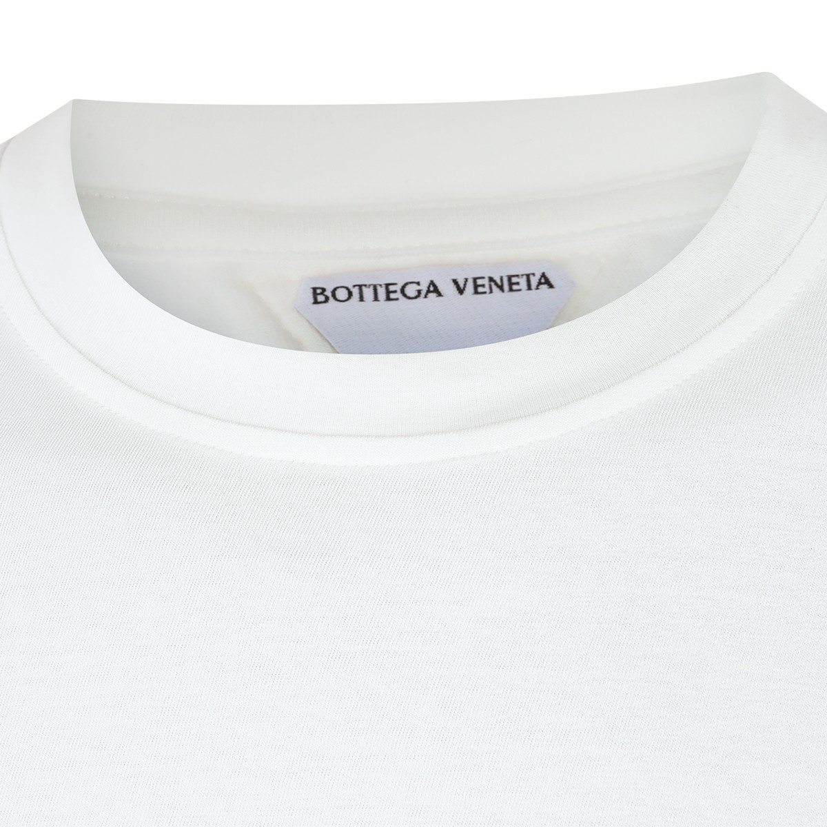 WHITE COTTON T-SHIRT
