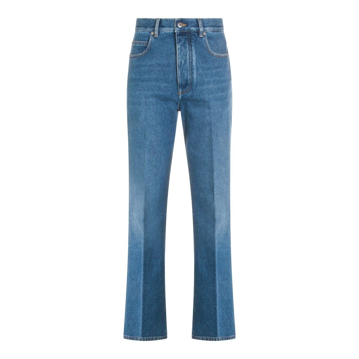 BLUE COTTON PANT