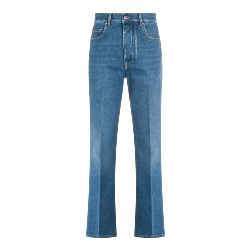 BLUE COTTON PANT