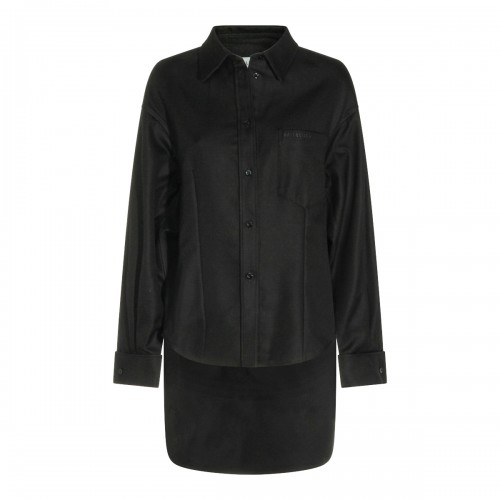 BLACK COTTON SHIRT