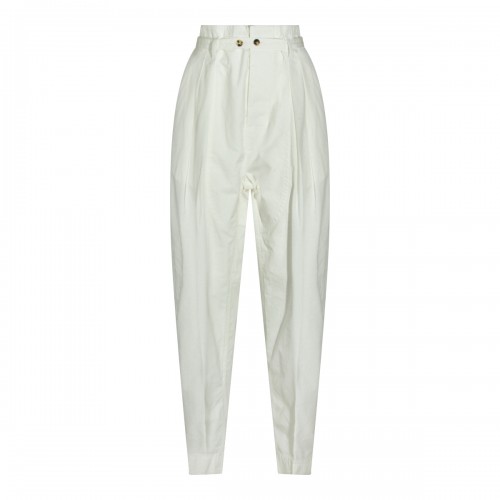 WHITE COTTON PANT
