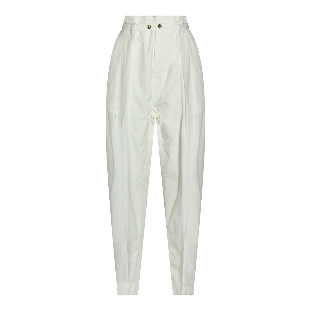 WHITE COTTON PANT