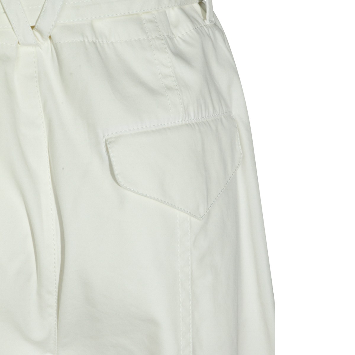 WHITE COTTON PANT