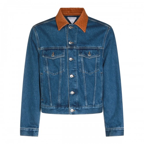 BLUE COTTON DENIM JACKET