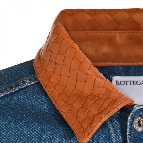 BLUE COTTON DENIM JACKET