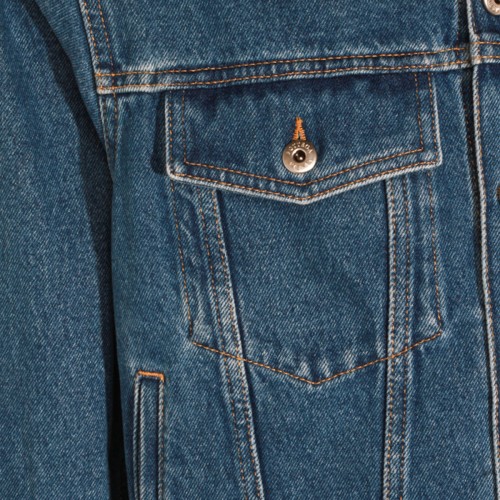 BLUE COTTON DENIM JACKET