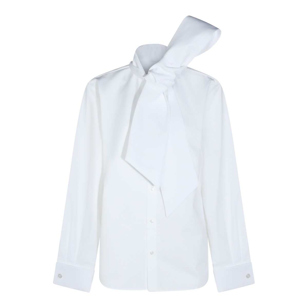 WHITE COTTON SHIRT