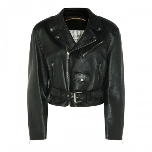 BLACK LEATHER CHIODO JACKET