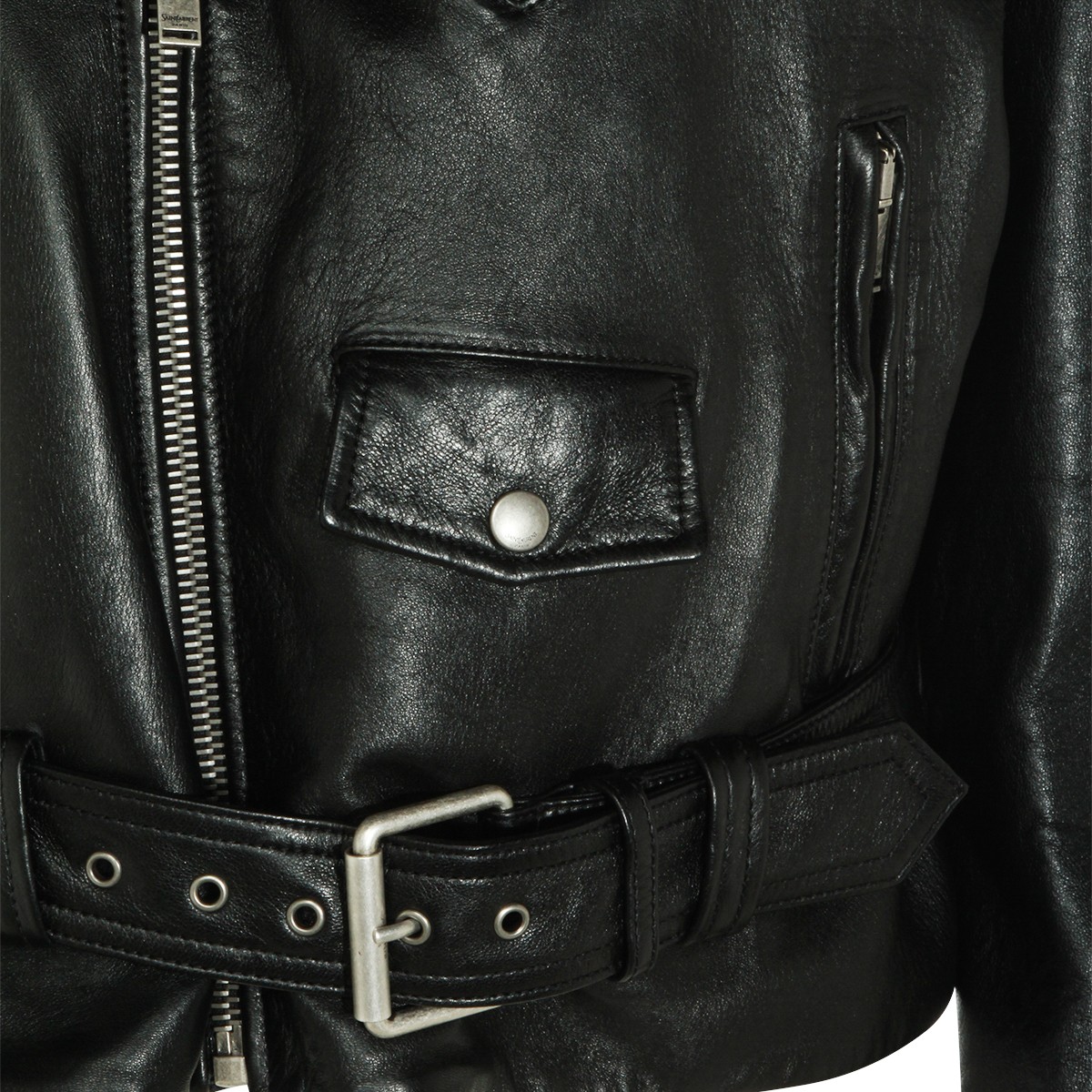 BLACK LEATHER CHIODO JACKET