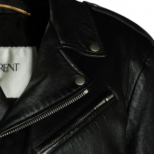 BLACK LEATHER CHIODO JACKET