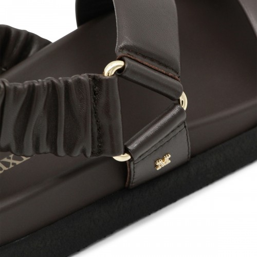 CHOCOLATE BROWN LEATHER... 2