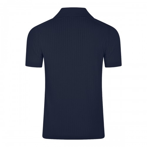 NAVY COTTON POLO SHIRT 2