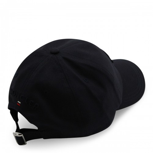 NAVY COTTON BASEBALL CAP 2