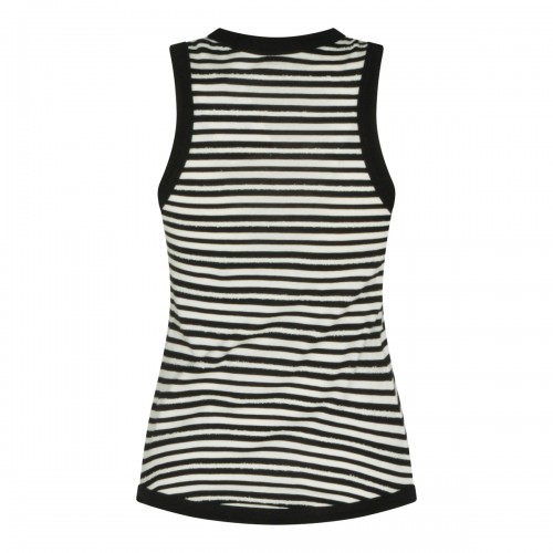BLACK AND WHITE COTTON TOP 2
