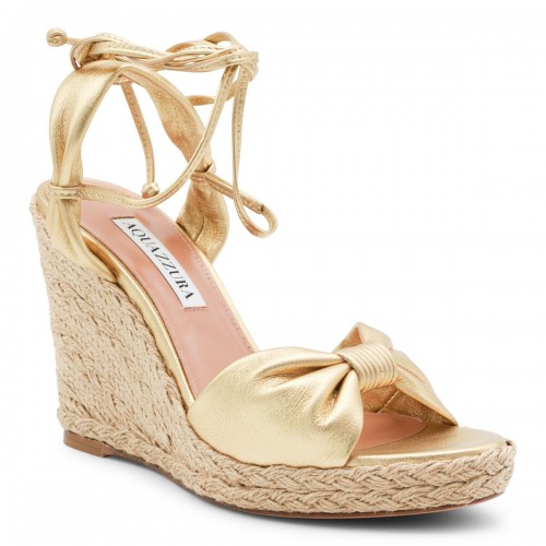 GOLD CARINA ESPADRILLAS