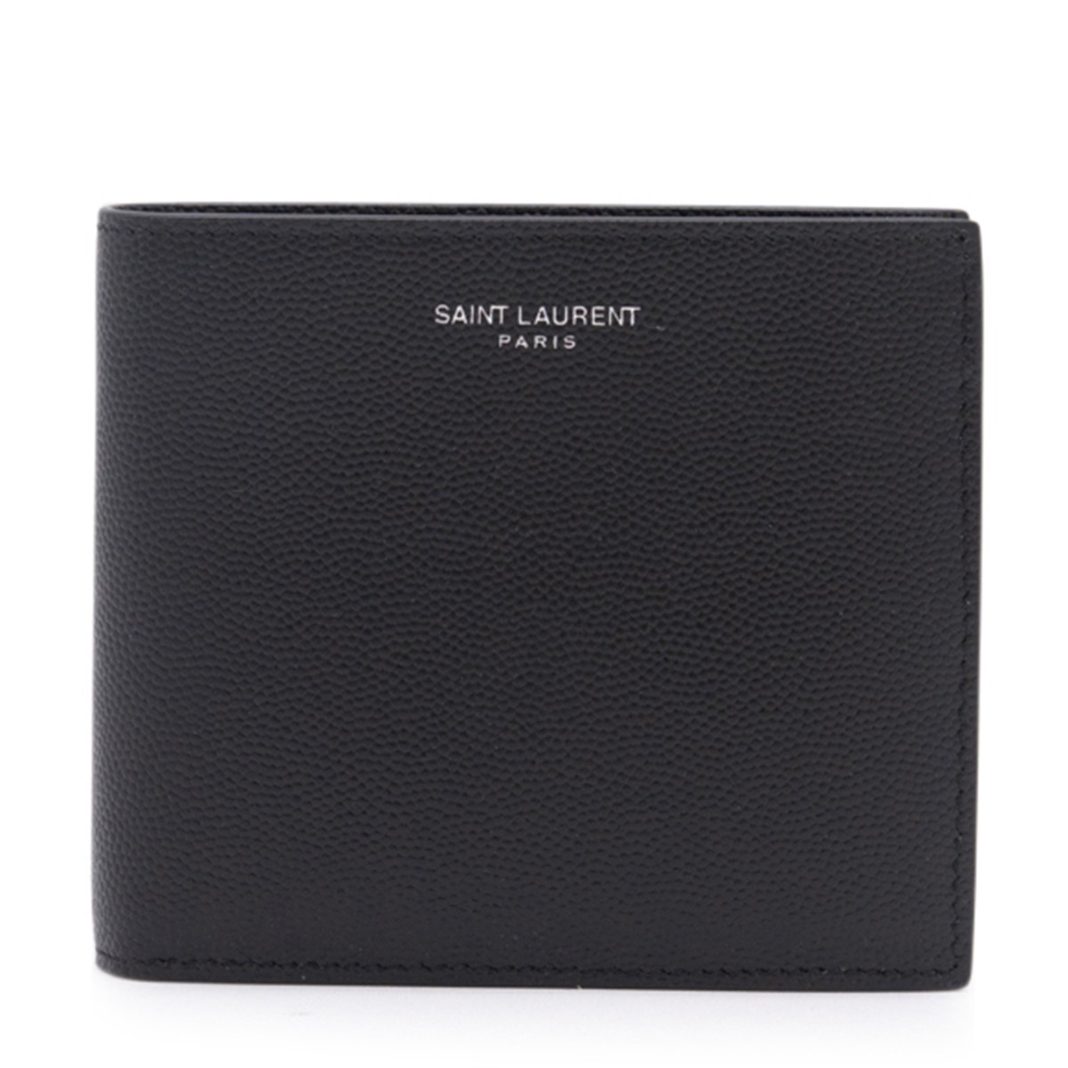 BLACK LEATHER PARIS WALLET