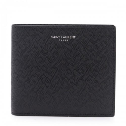 BLACK LEATHER PARIS WALLET