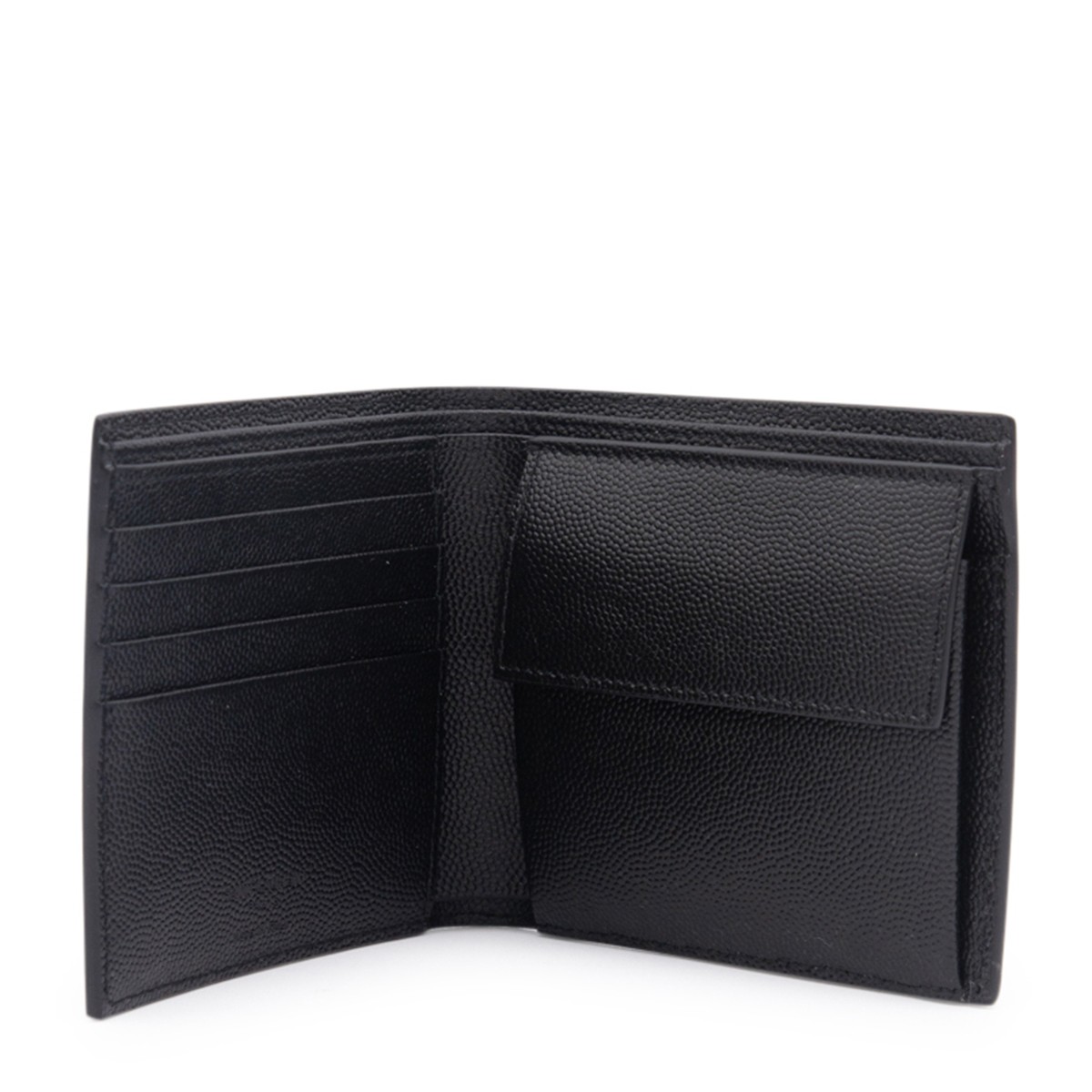 BLACK LEATHER PARIS WALLET