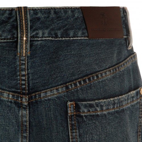BLUE COTTON JEANS
