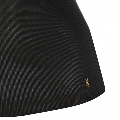 BLACK SILK TOP