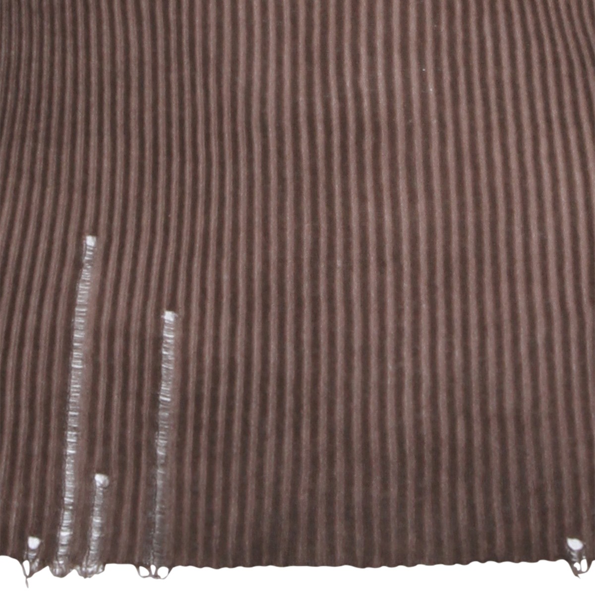 BROWN WOOL T-SHIRT