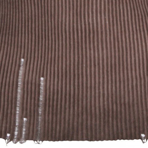 BROWN WOOL T-SHIRT