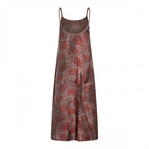 GREY AND RED VISCOSE BLEND... 2