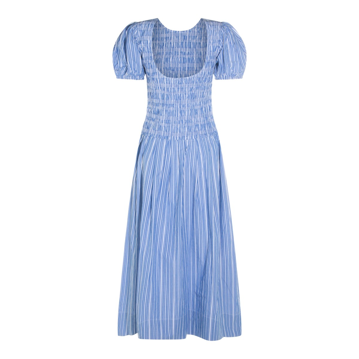 BLUE COTTON DRESS