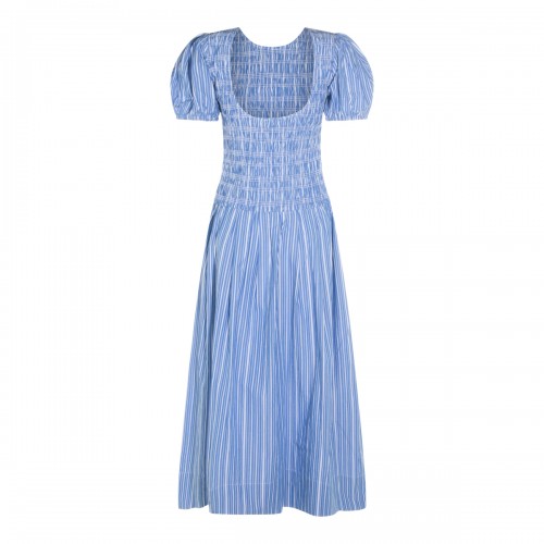 BLUE COTTON DRESS