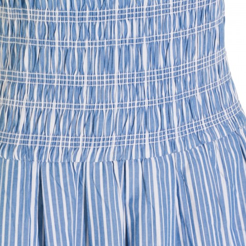 BLUE COTTON DRESS
