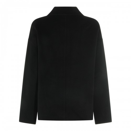 BLACK WOOL LUCA CASUAL JACKET 2