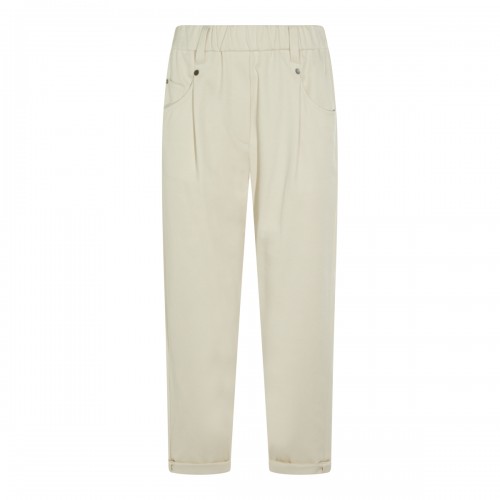 WHITE COTTON PANT