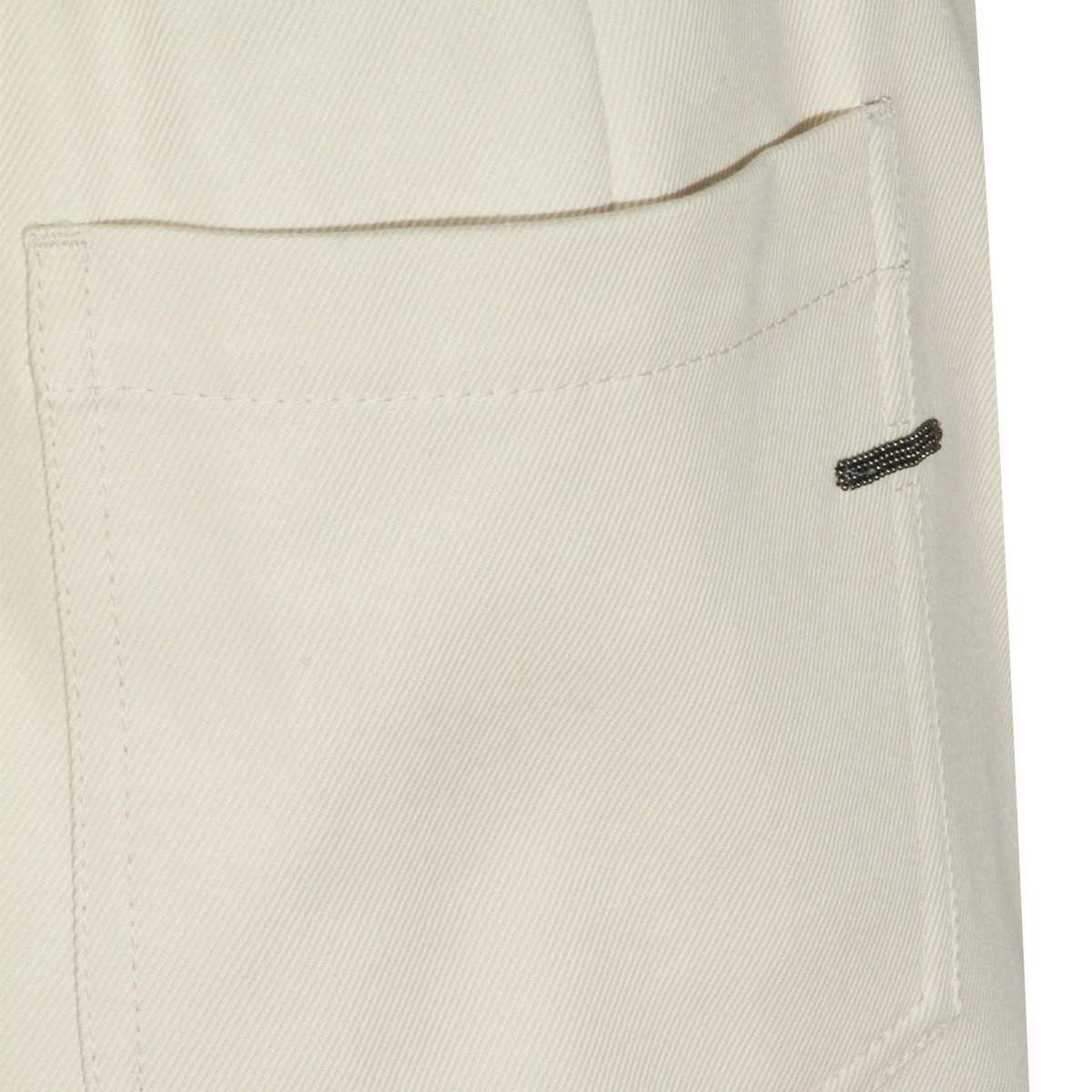 WHITE COTTON PANT