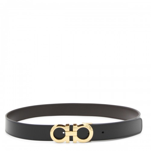 BLACK LEATHER BELT