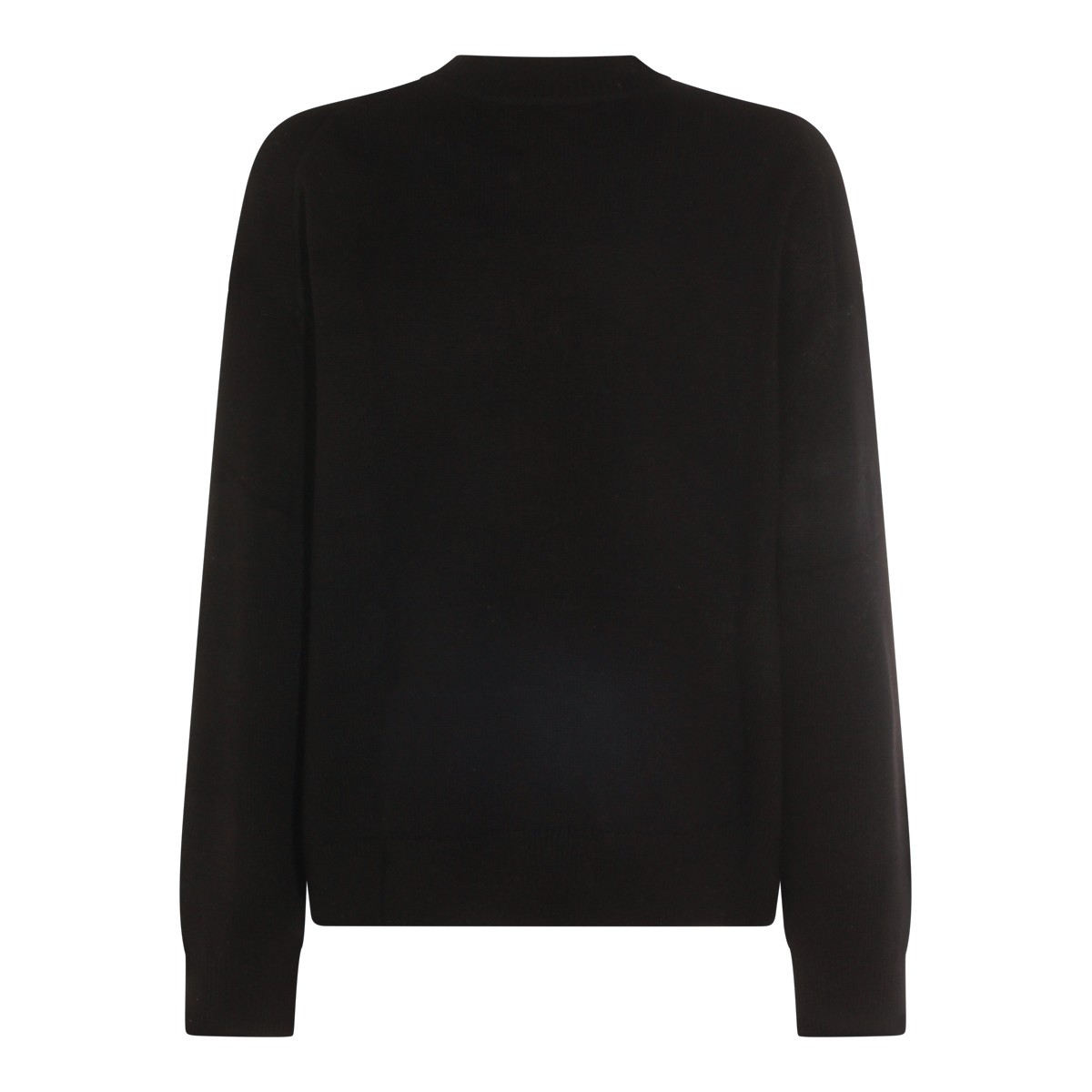 BLACK WOOL KNITWEAR
